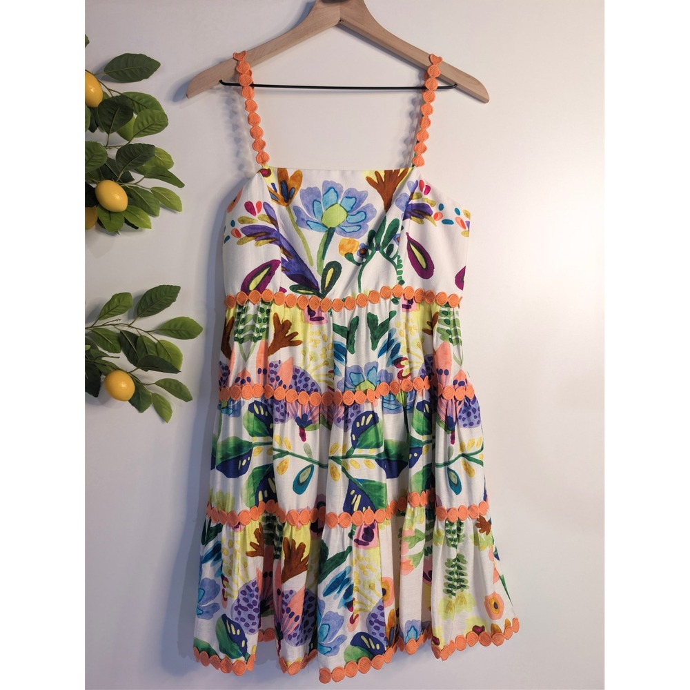 entro floral boutique dress Sz M NWT